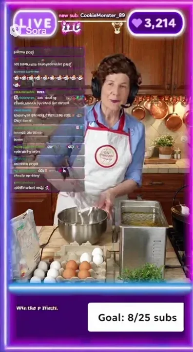 make her a twitch streamer