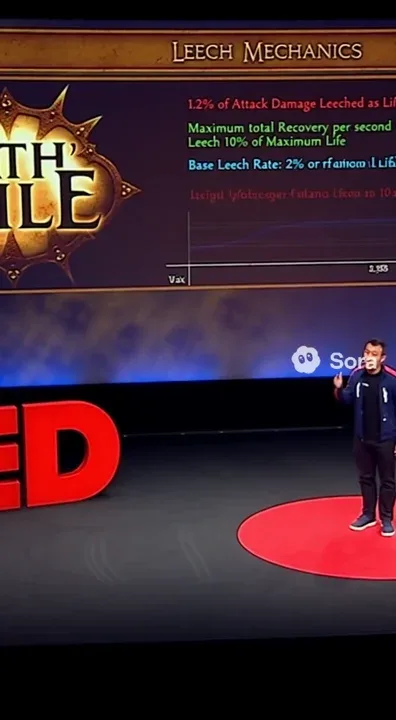 make him explain leech mechanics from poe1