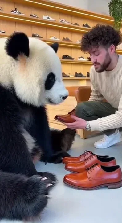 🐼When Even the Largest Size Isn’t Big Enough…😂