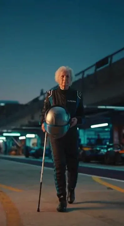 The Blind Grandmother Who Became F1 Champion.
A future where age and gender no longer set the limits.