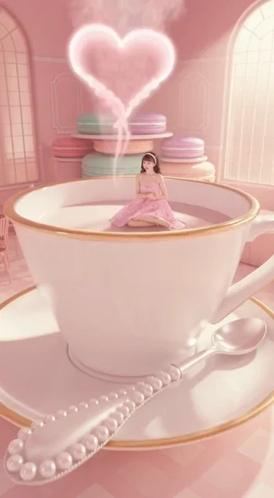 Kawaii cafe doll house - @moriberry.neon