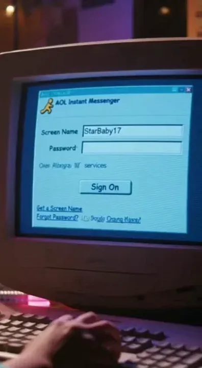 AOL instant messenger 
The movie trailer 
9 cuts 
Dramatic Music 
2000s vibes
